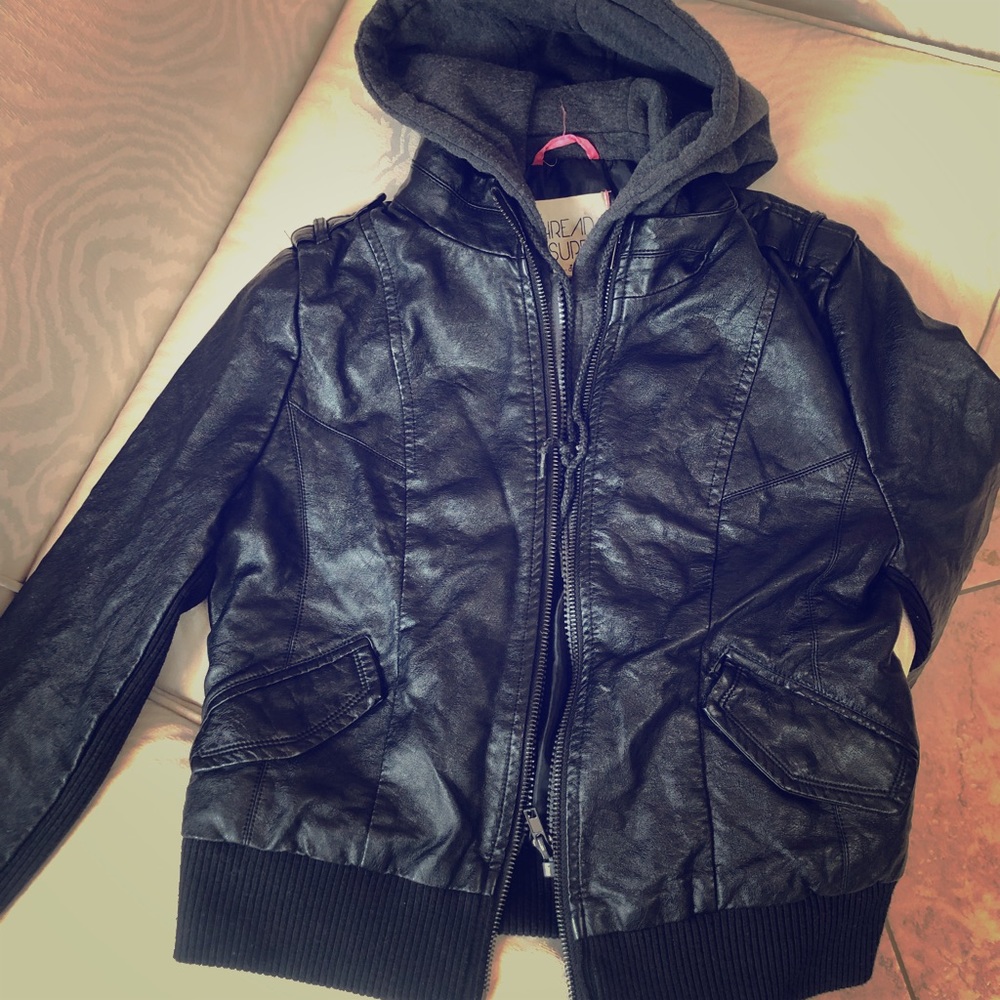 Leather jacket